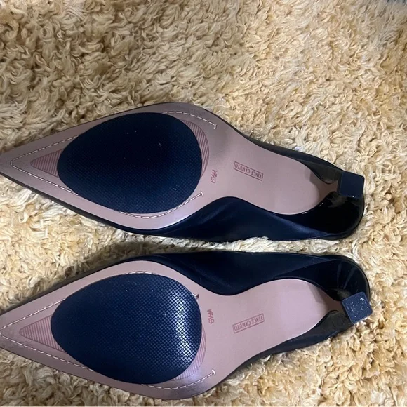 Vince Camuto Women's Meliz Kitten-Heel Mules - leather 6.5 - Picture 4 of 5